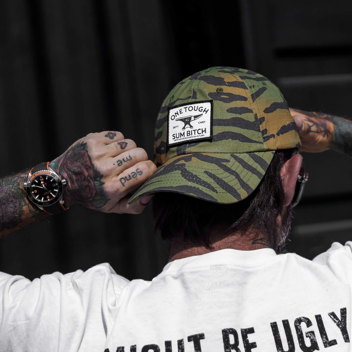 One Tough Sum B Patch Ripstop Low Profile Hat