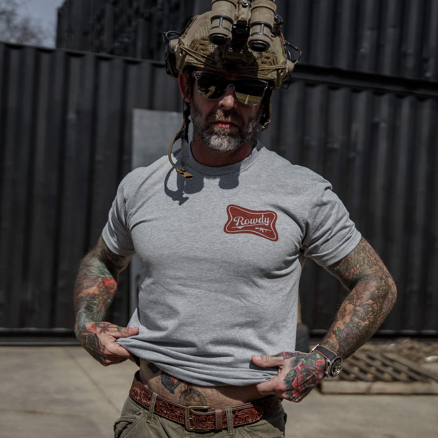 Rowdy Beer Logo Men's T-Shirt