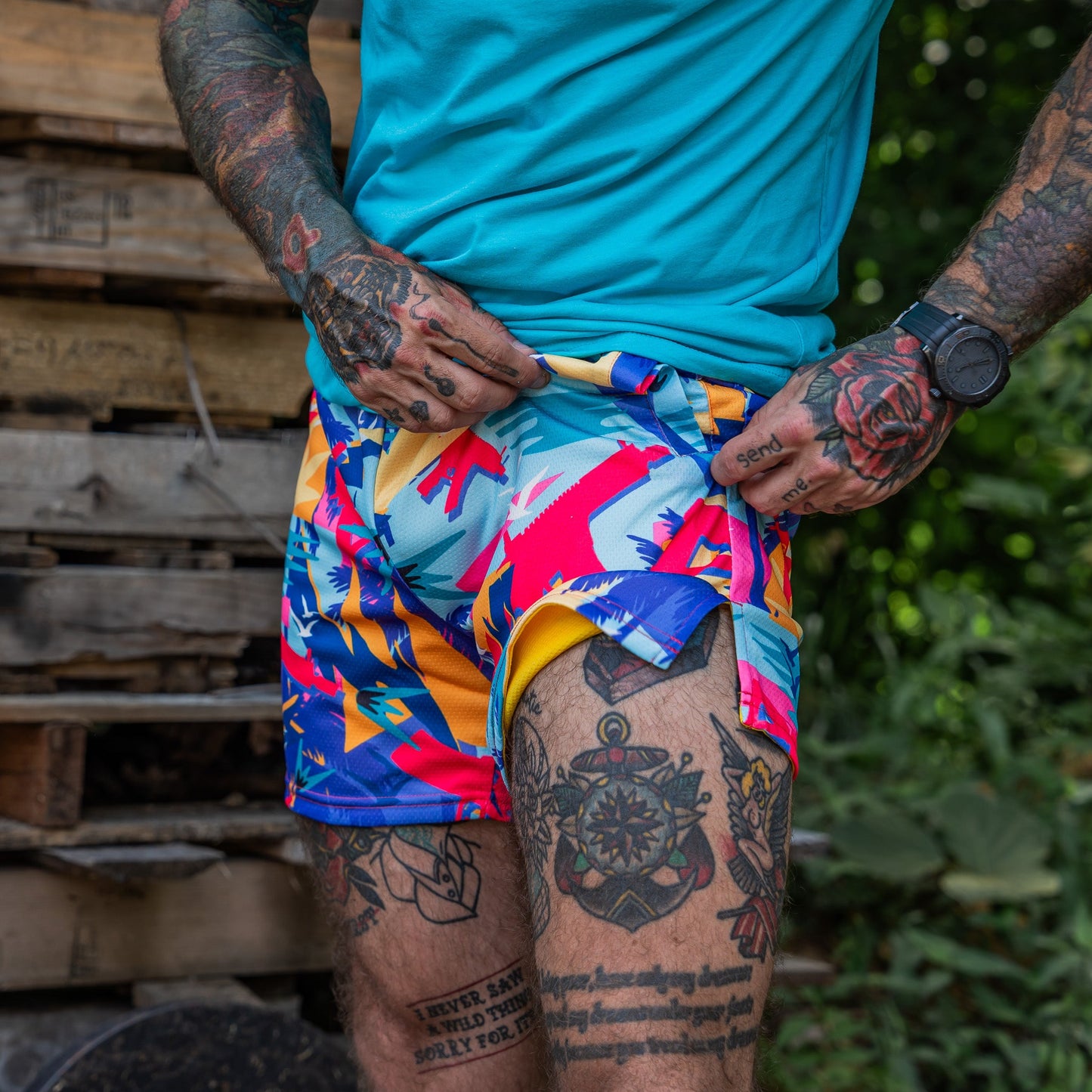 Men's Hooch Mesh Shorts | 5"