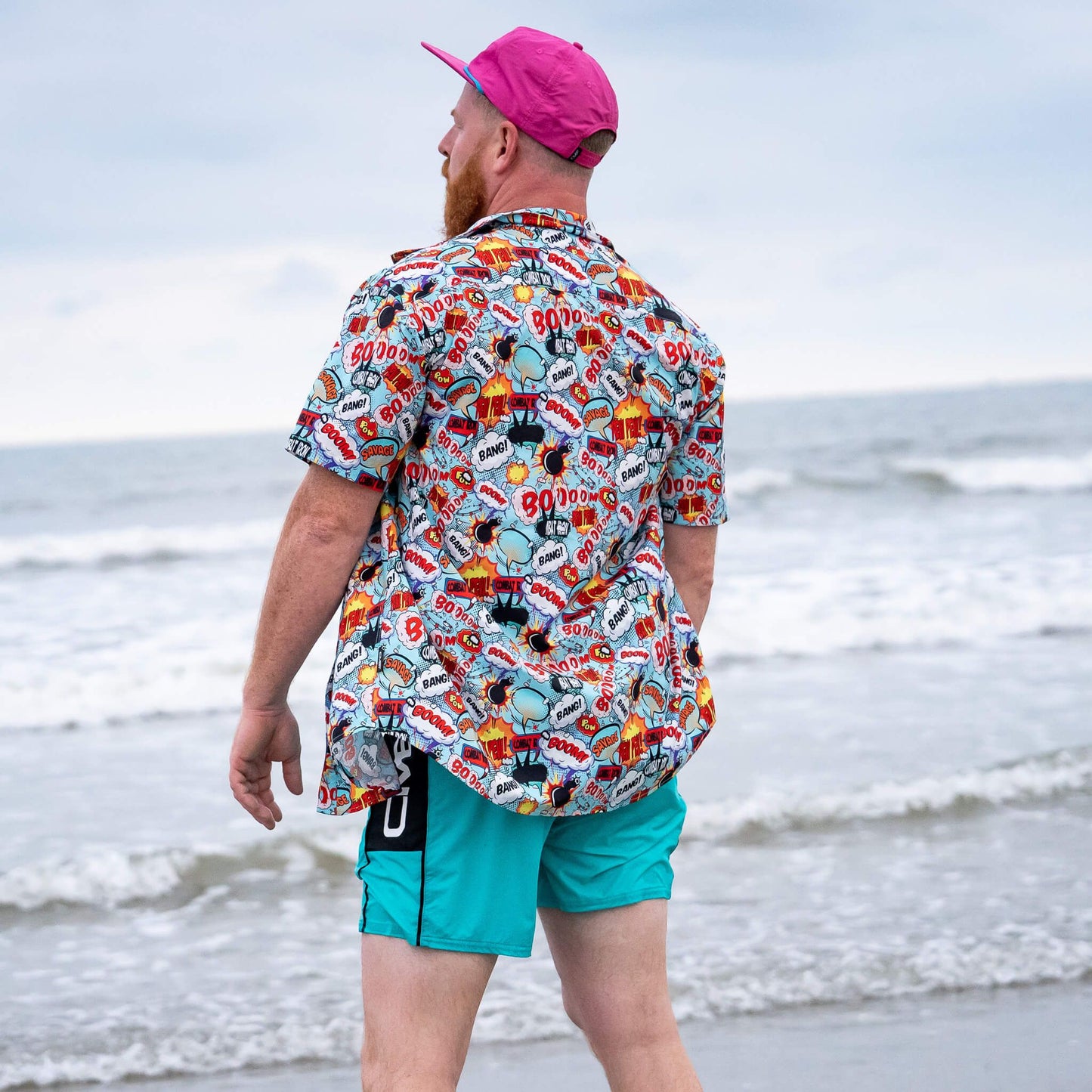 Men's Flex Button Up