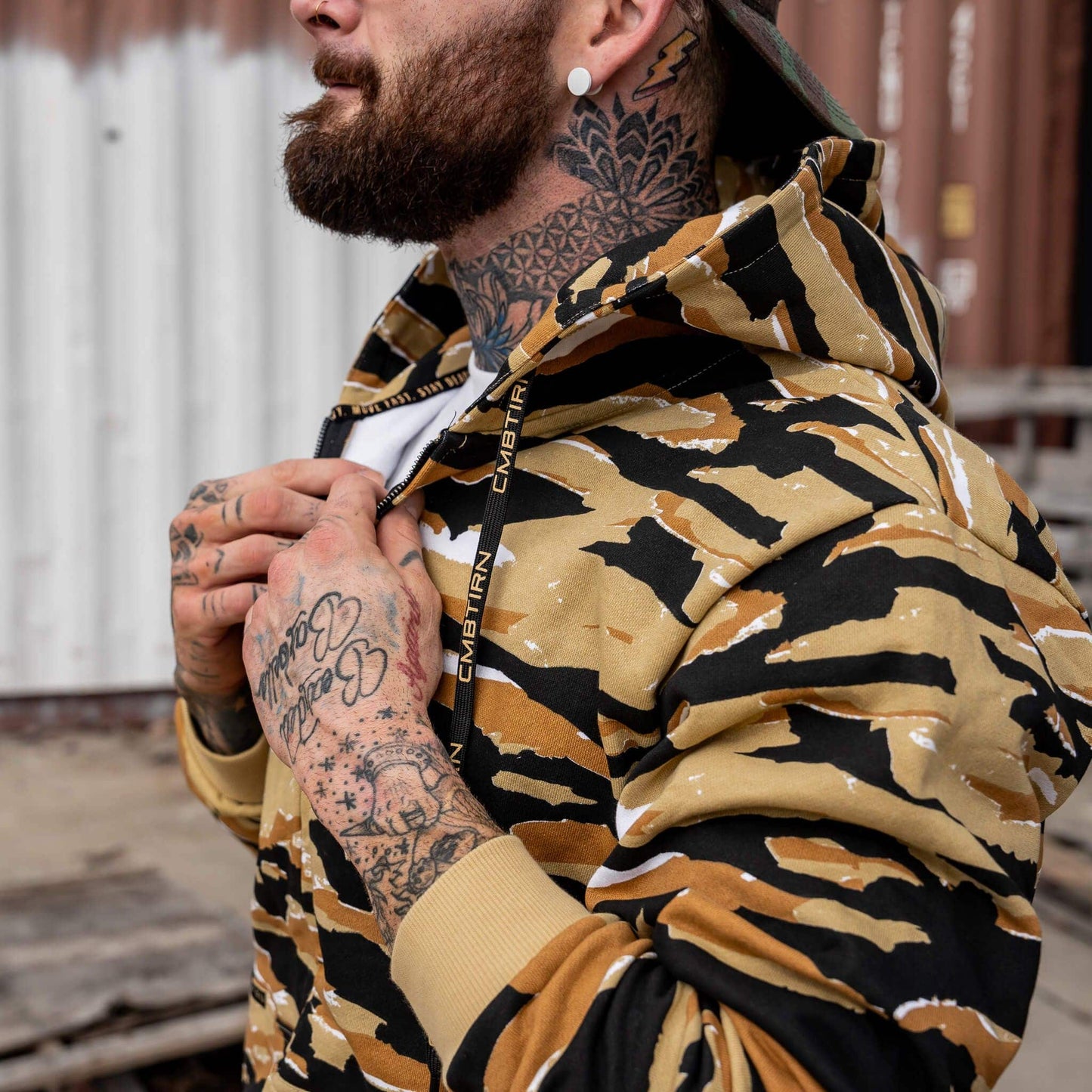 Men's Fleece Lined Zip Up Hoodie | V1