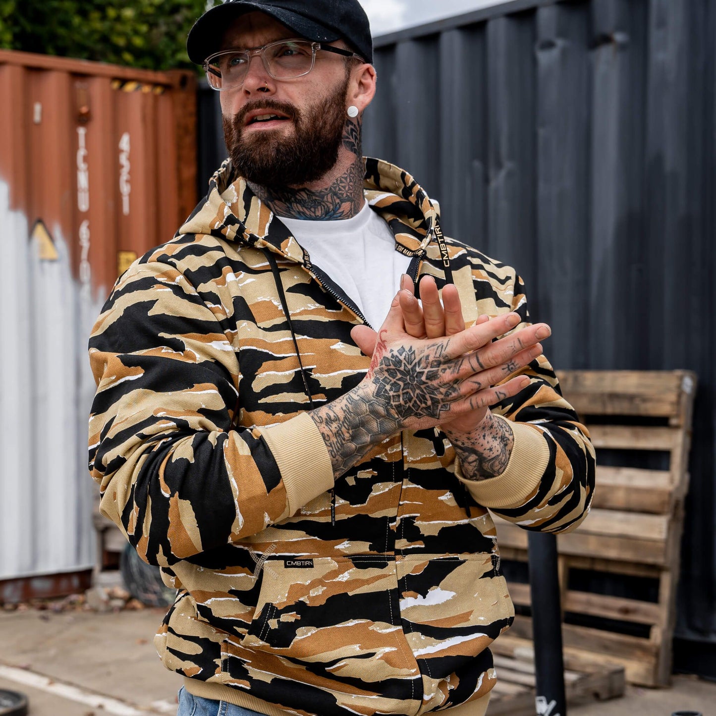 Men's Fleece Lined Zip Up Hoodie | V1