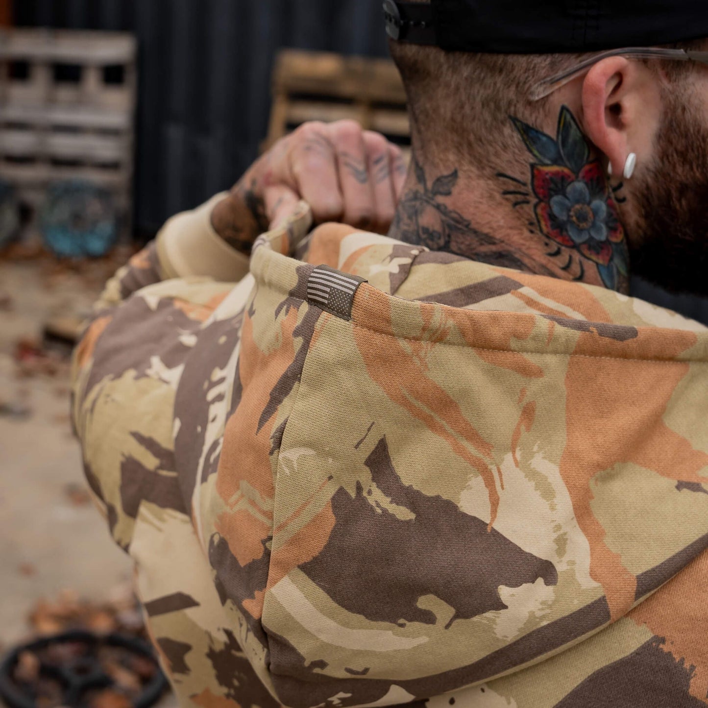 Men's Fleece Lined Zip Up Hoodie | V1