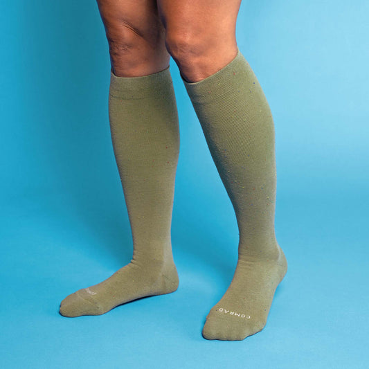 Recycled Cotton Compression Socks