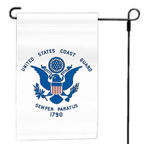 Coast Guard Garden Flag