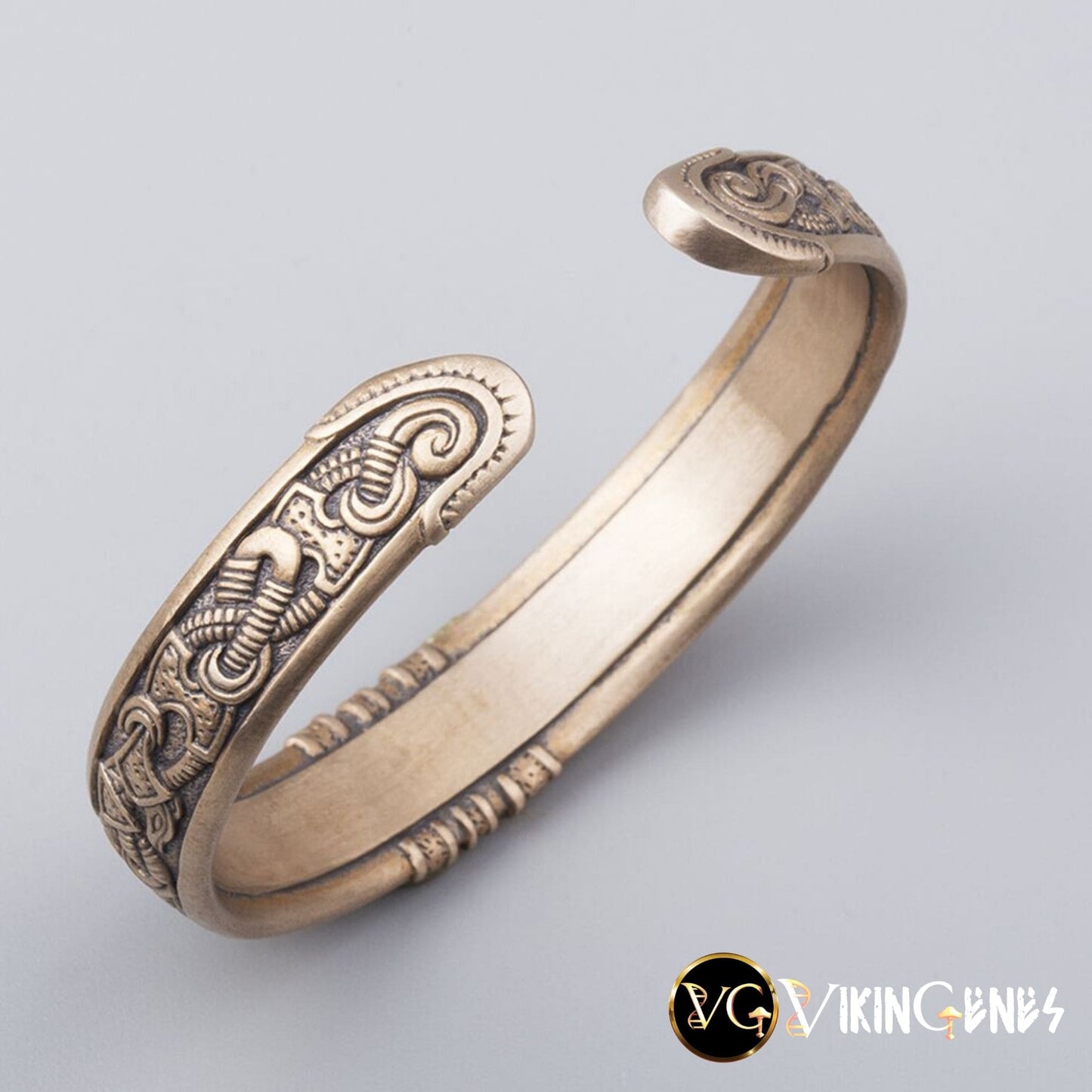 Jelling Style Bronze Arm Ring