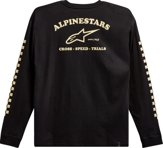ALPINESTARS Sunday Long-Sleeve T-Shirt - Black - 2XL 12137184010XXL