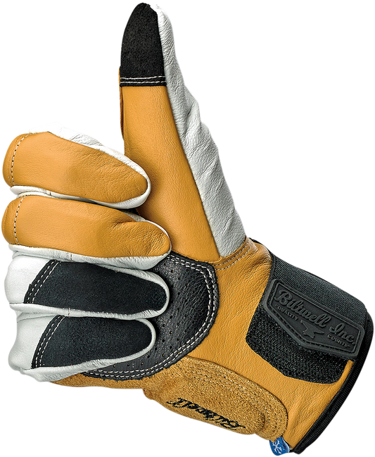 BILTWELL Belden Gloves - Cement - XL 1505-0409-305