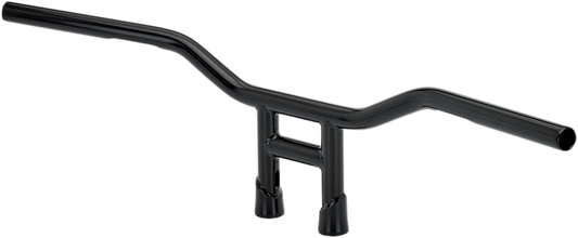 BILTWELL Handlebar - Tyson - 8" - Black 6218-2016