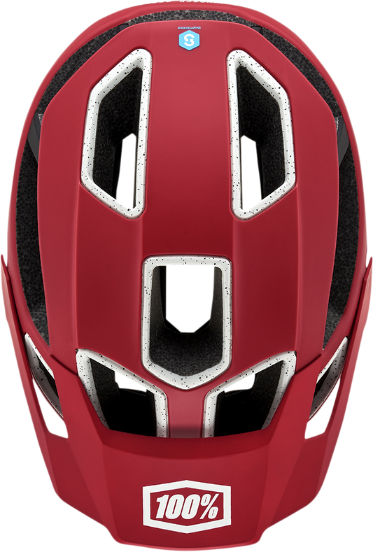 100% Altec Helmet - Fidlock - CPSC/CE - Red - XS/S 80004-00004