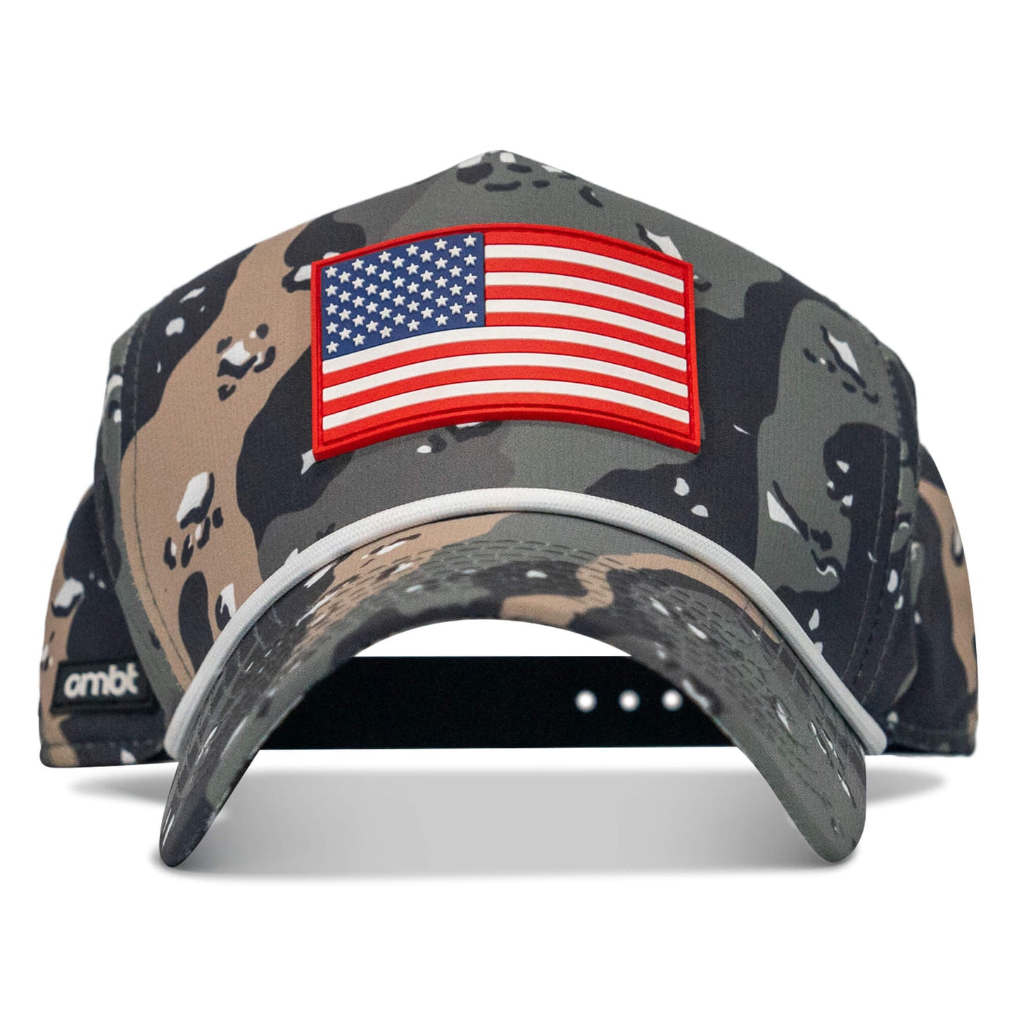 American Flag PVC Patch Waterproof Weekender Snapback