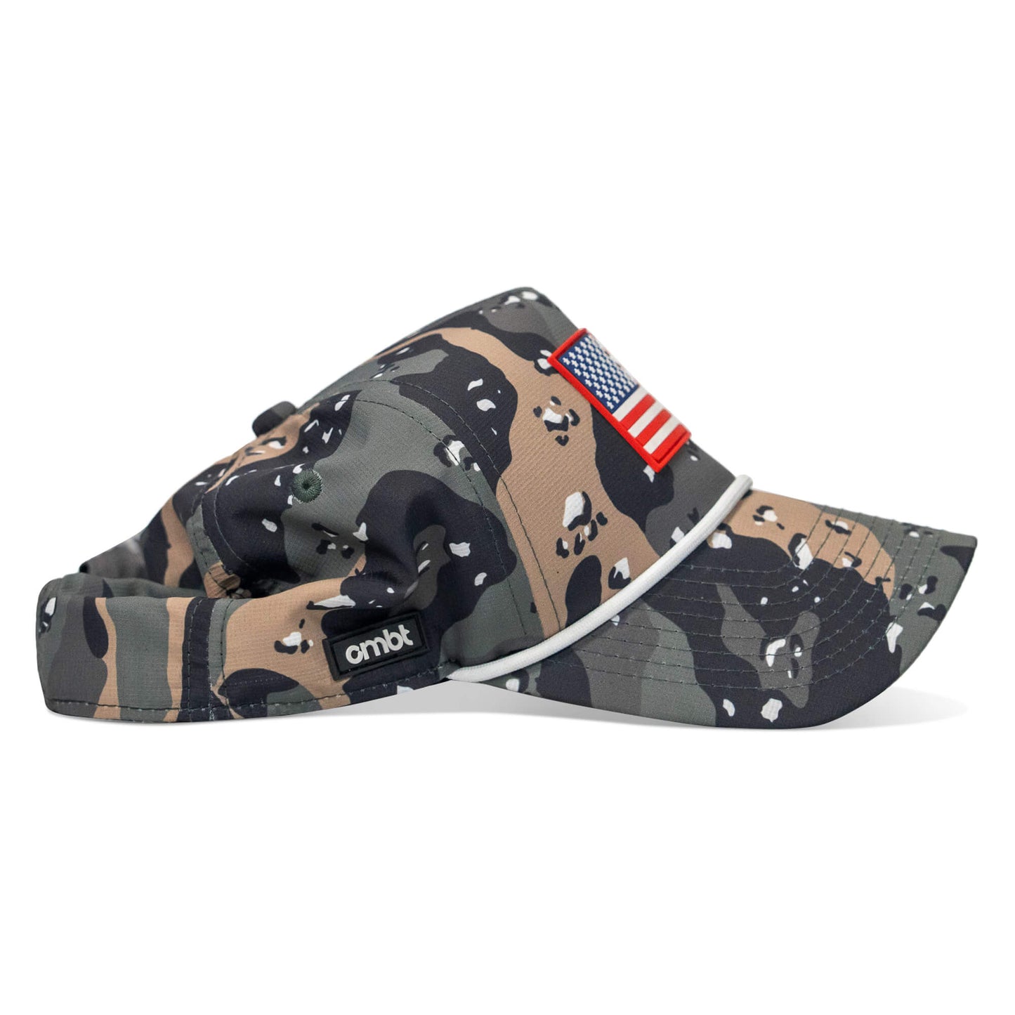 American Flag PVC Patch Waterproof Weekender Snapback