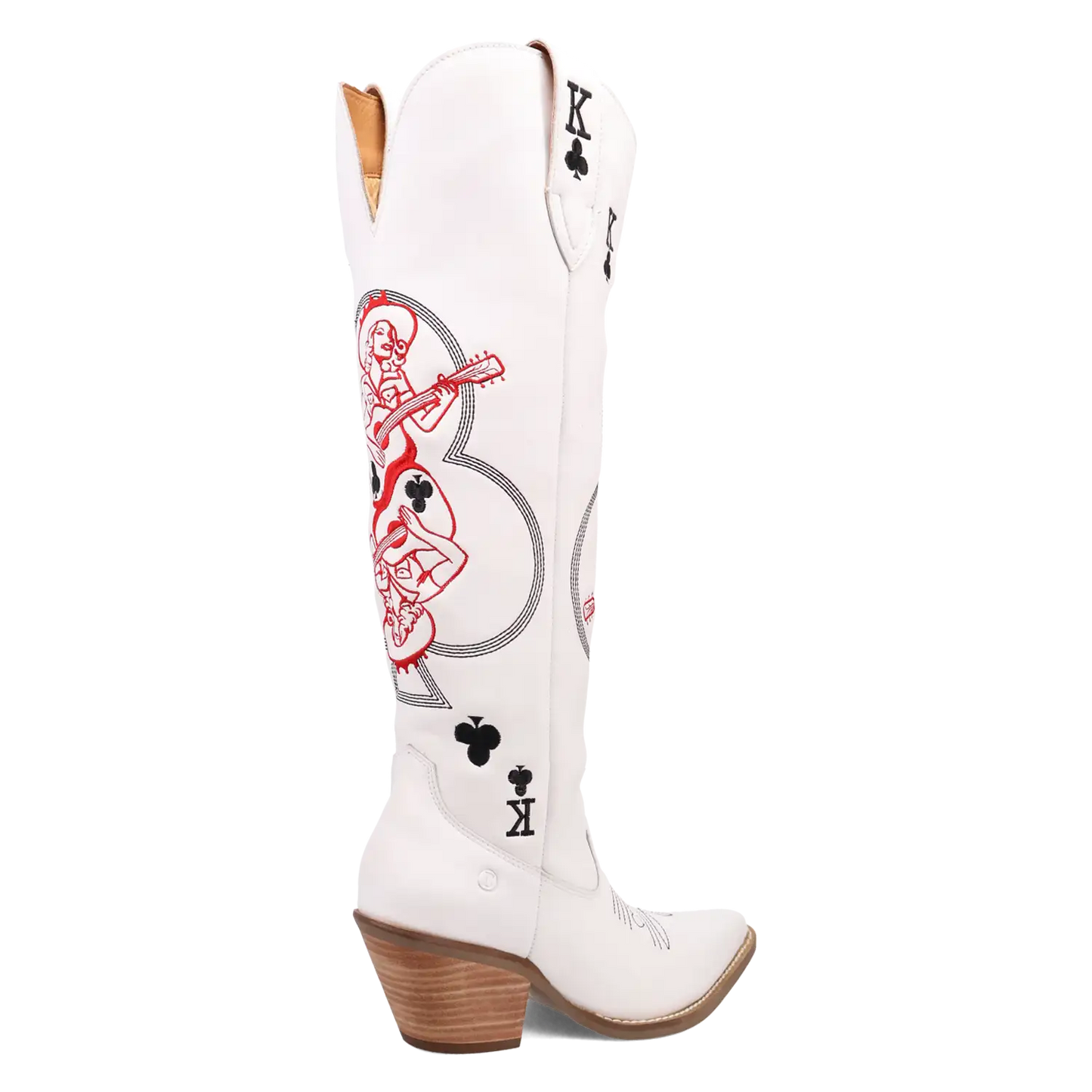 Dingo King of Clubs - Women's Leather Cowgirl Boots
