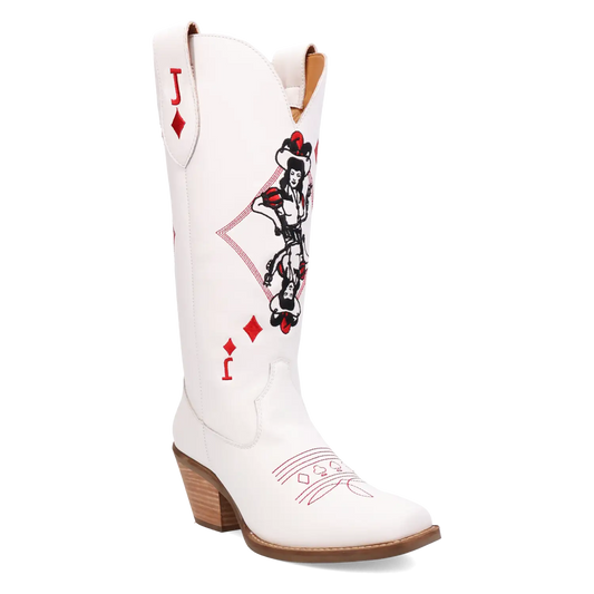 Dingo Jack of Diamonds - Women's Leather Cowgirl Boots