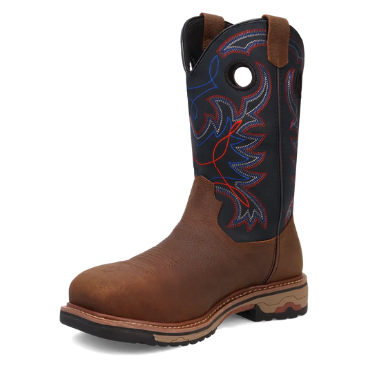 Dan Post Saddlebred - Men's Waterproof Leather Work Cowboy Boots (Closeout)