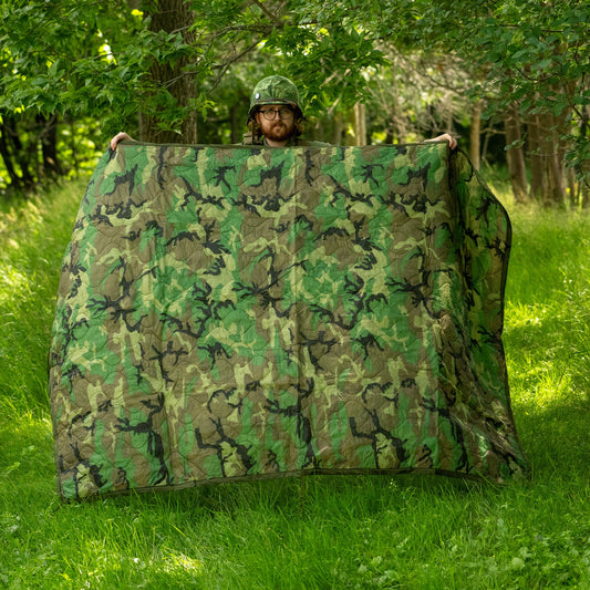 Unissued USGI M81 Woodland Poncho Liner/Woobie