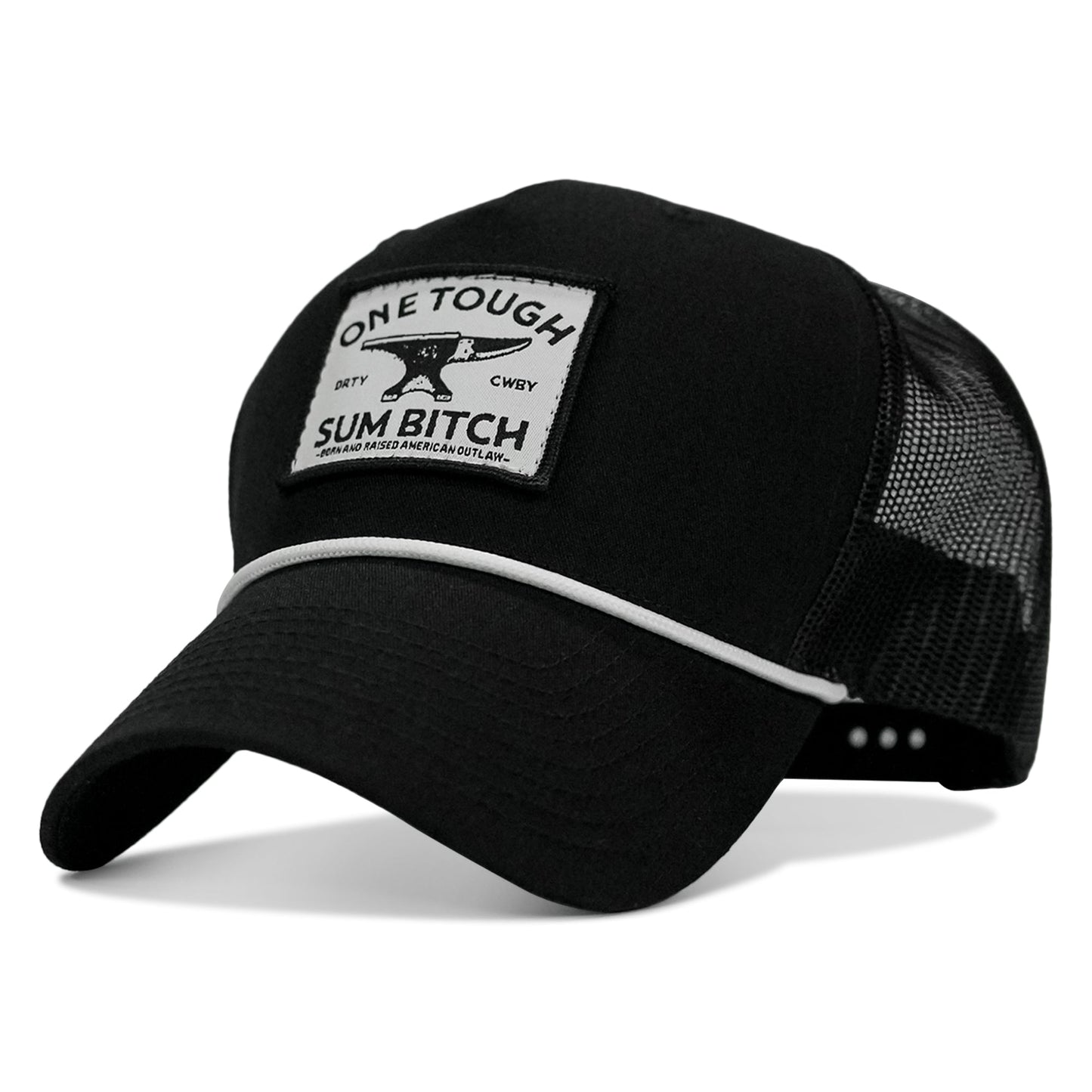 One Tough Sum B*tch Patch Rope Snapback Hat