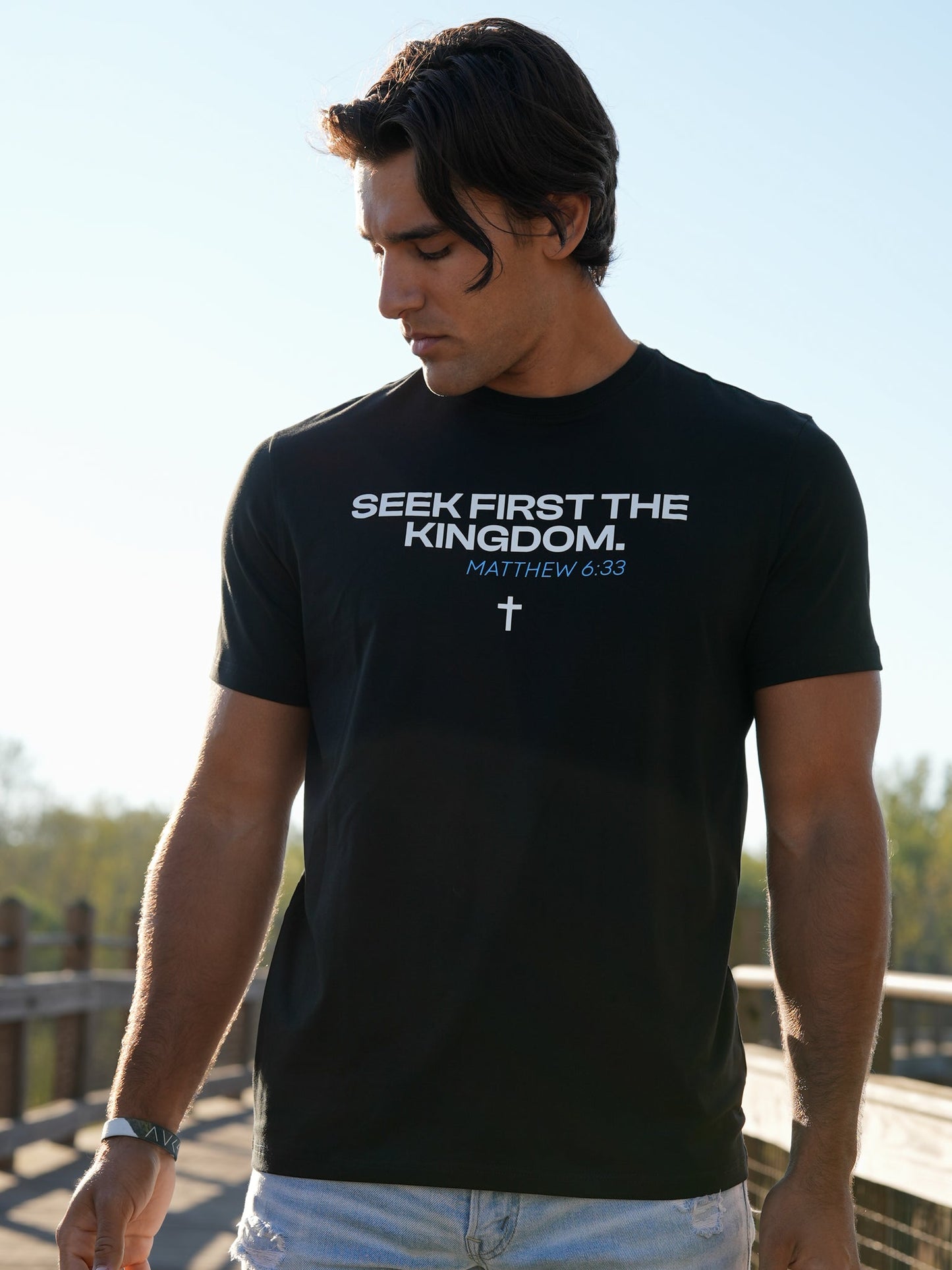 Seek First The Kingdom Performance Tee
