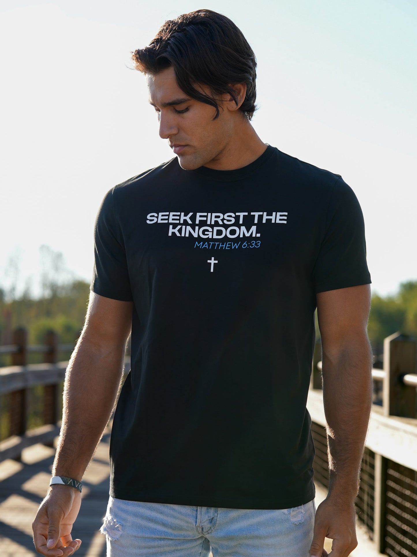 Seek First The Kingdom Performance Tee