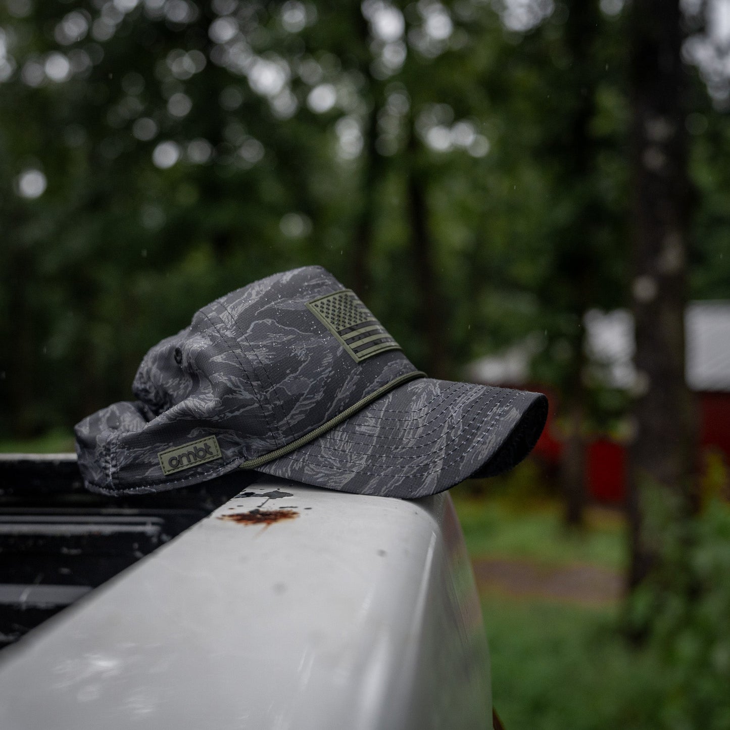 American Flag PVC Patch Waterproof Weekender Snapback