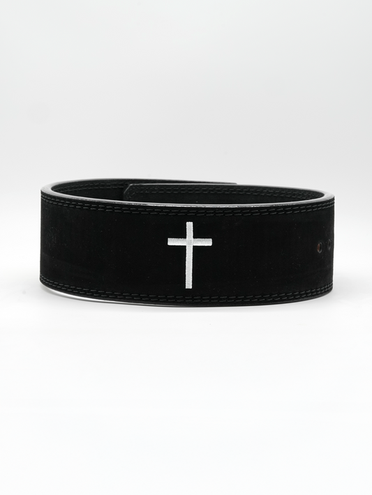 Cross 10MM Lever Suede Belt