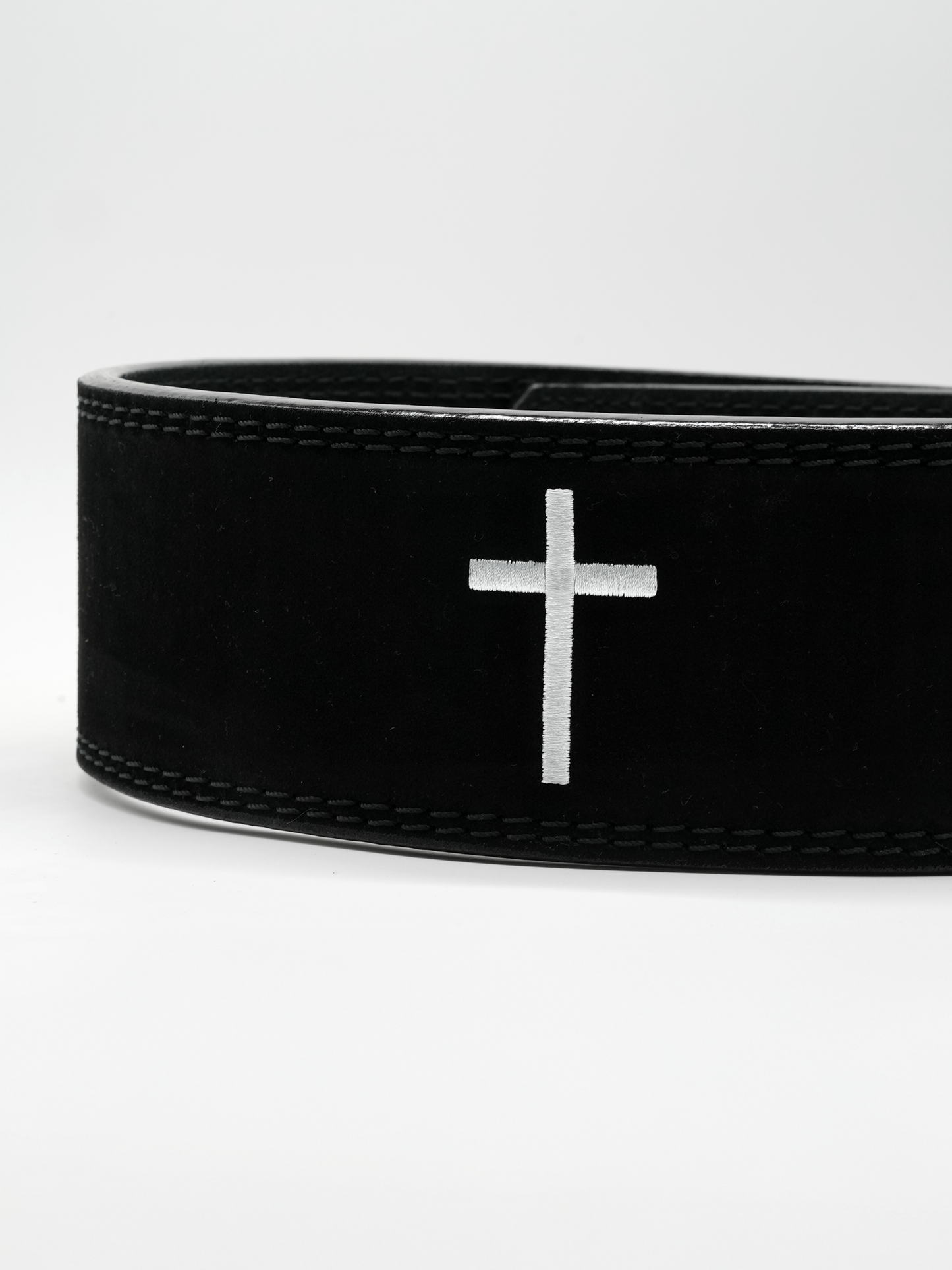 Cross 10MM Lever Suede Belt