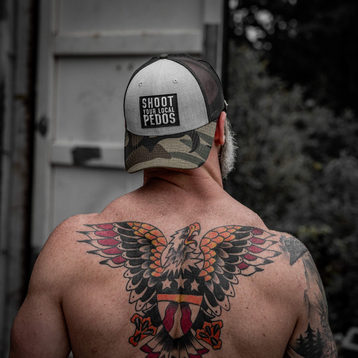 Shoot Your Local Pedos Patch Snapback