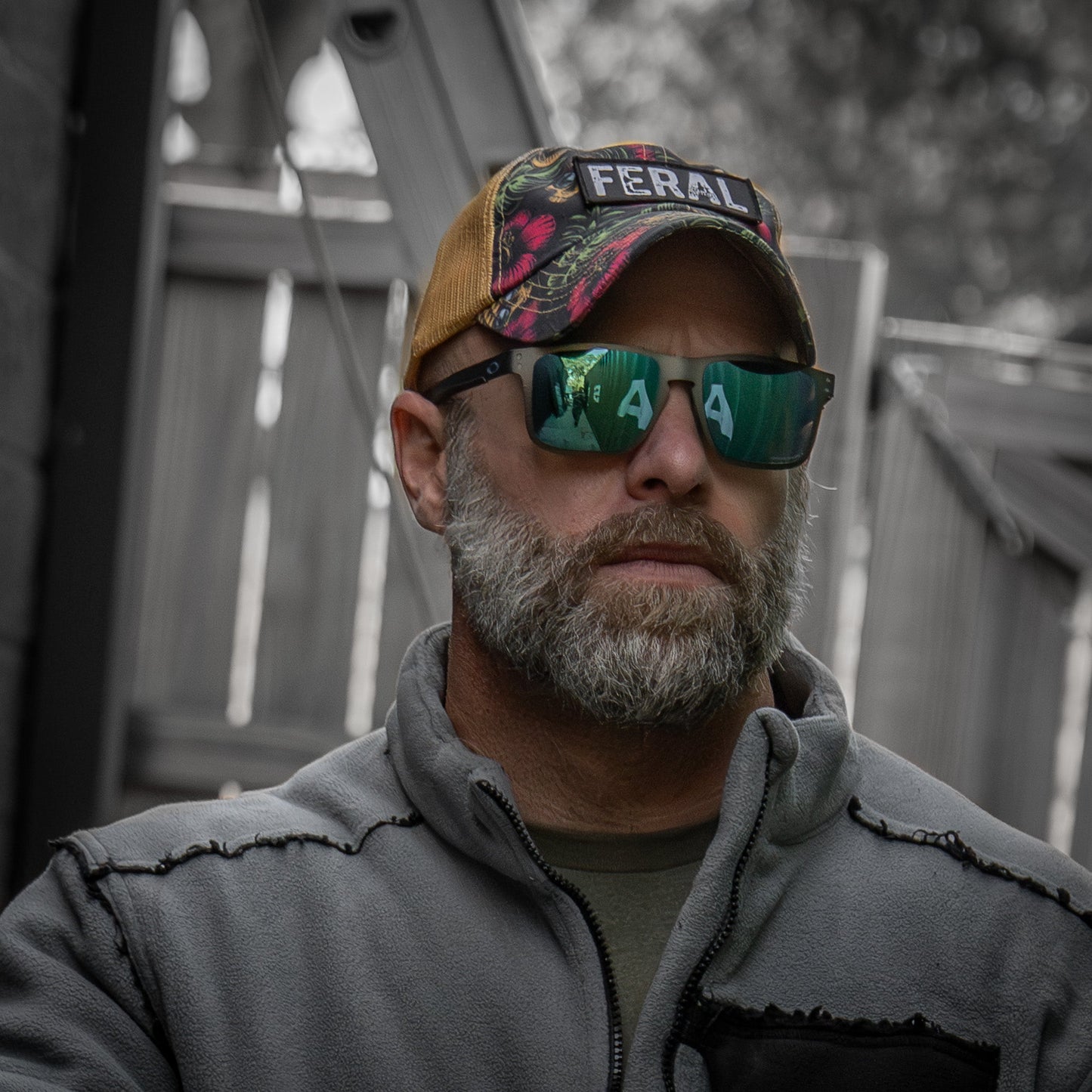 Feral Patch RipStop Mesh Snapback Hat