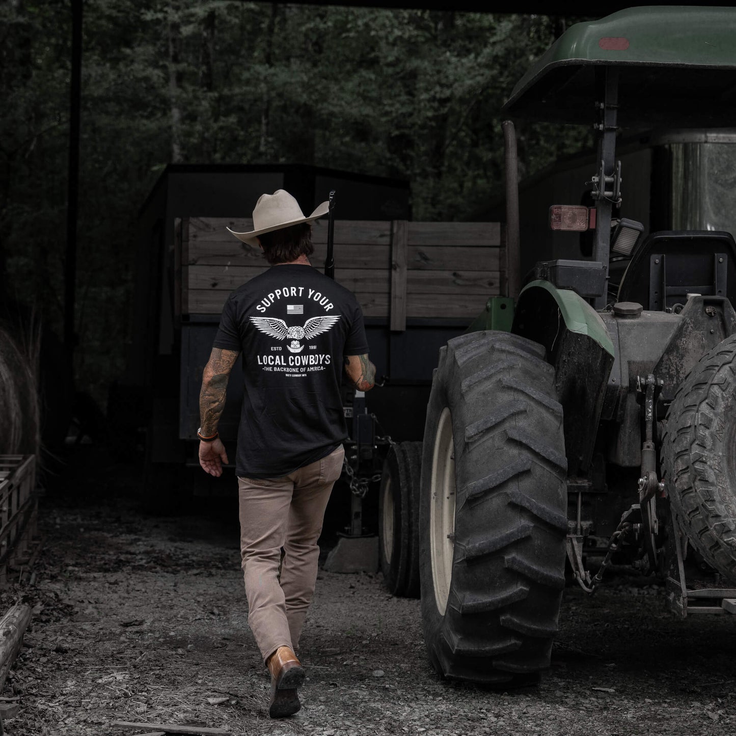 Support Your Local Cowboys Men's T-Shirt