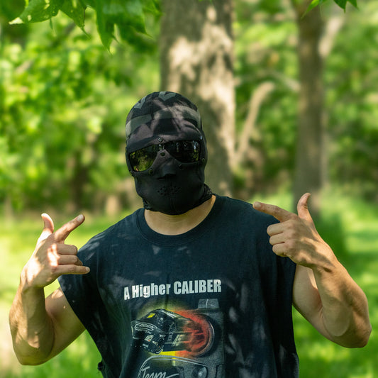 SwissEye Black Neoprene Mask w/Ballistic Smoke Lenses