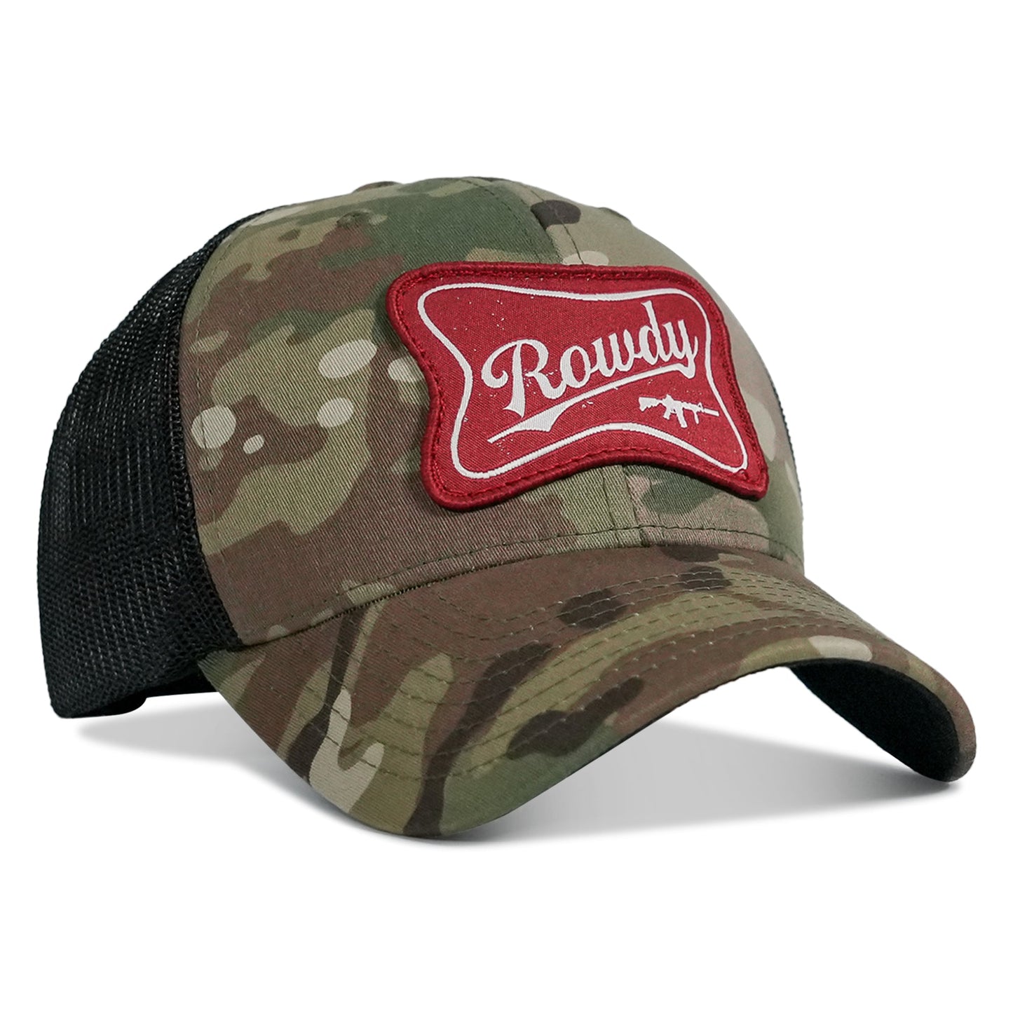 Rowdy Beer Logo Patch Snapback Hat