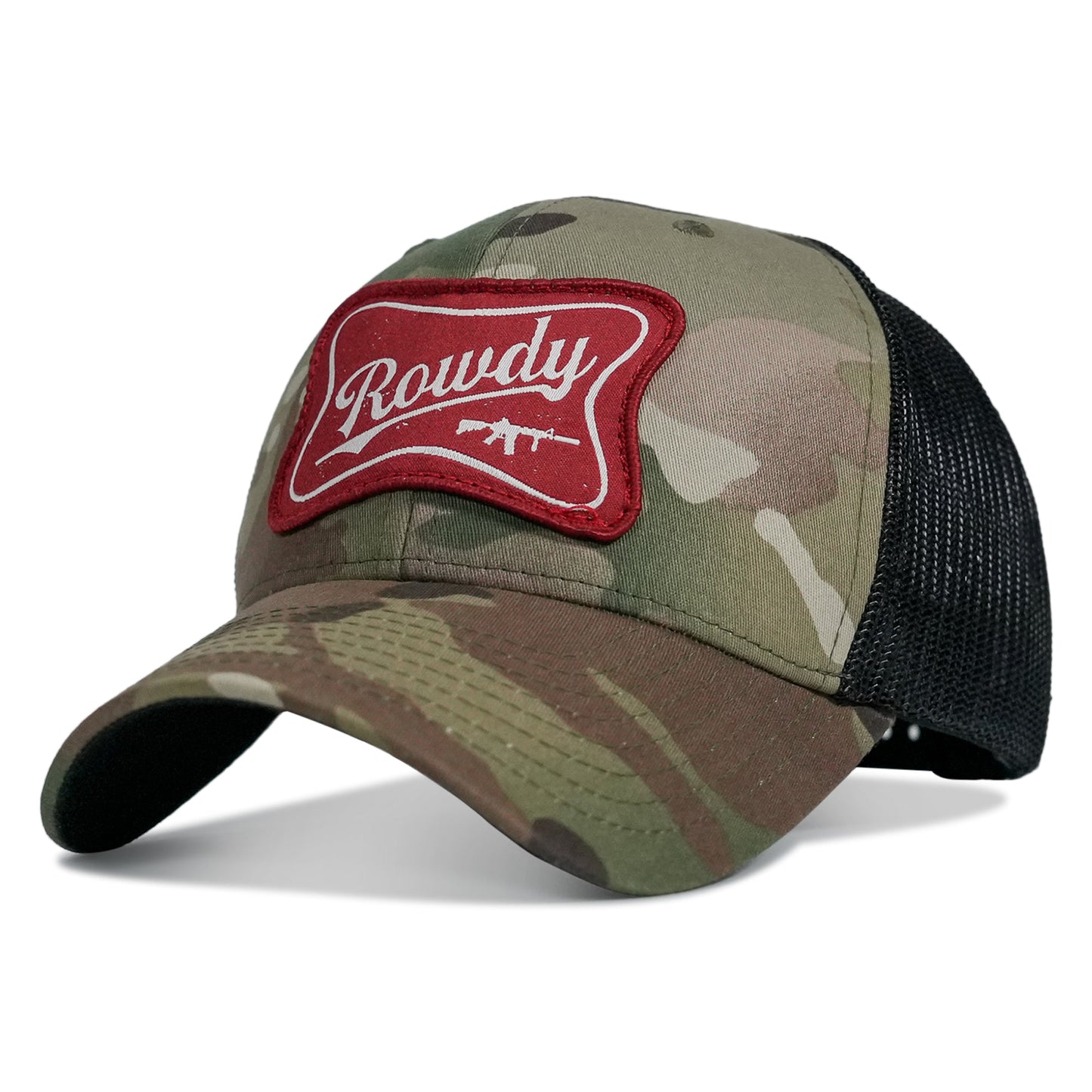 Rowdy Beer Logo Patch Snapback Hat