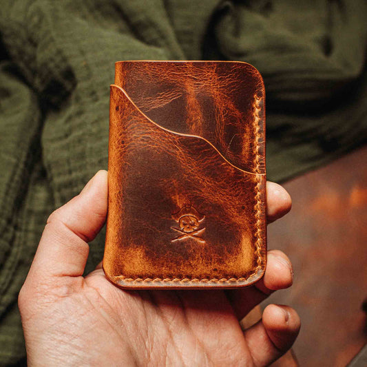 Slim Card Holder - Venturer v2 | Minimalist Leather Wallet | EDC