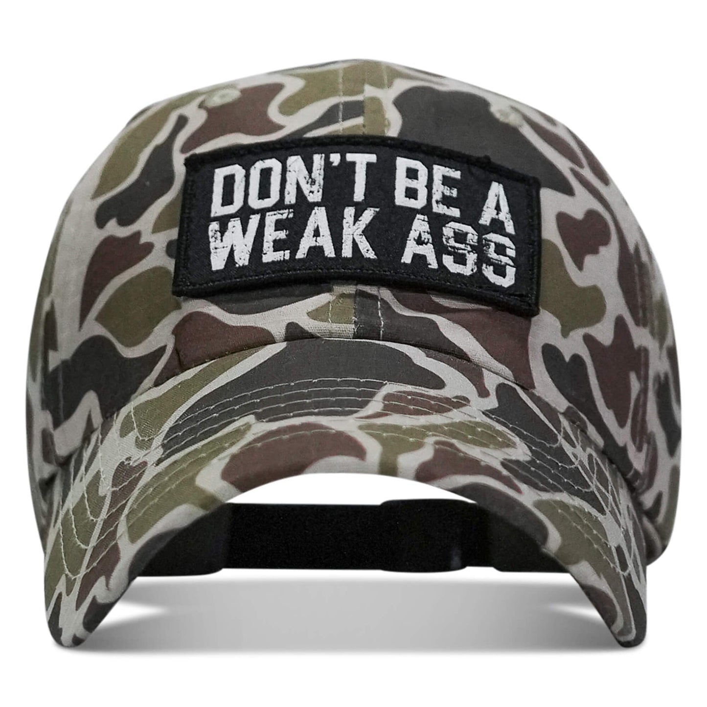 Don't Be A Weak Ass Patch Low Profile RipStop Hat