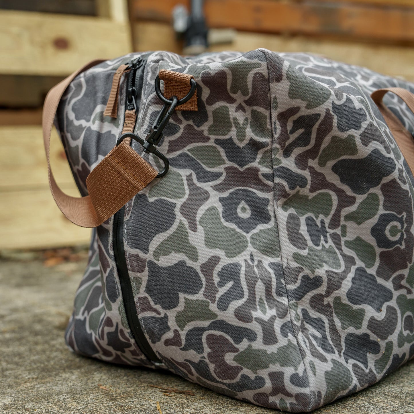 Waterproof XL 57.5L Waxed Duffle Bag