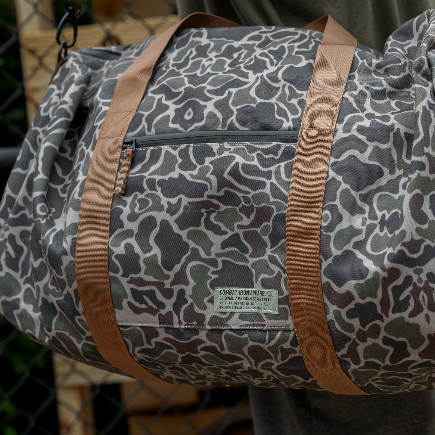 Waterproof XL 57.5L Waxed Duffle Bag