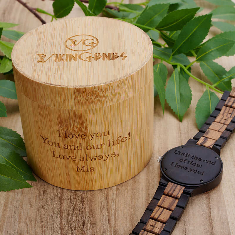 Personalized Tree Of Life Handmade Wooden Watch