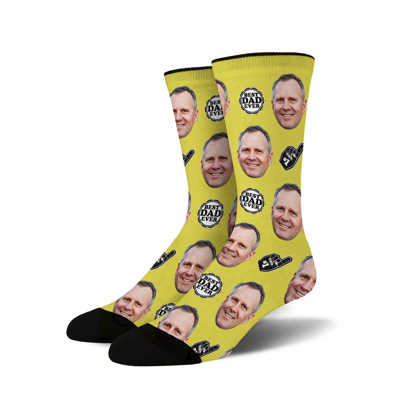 Custom Best Dad Ever Socks