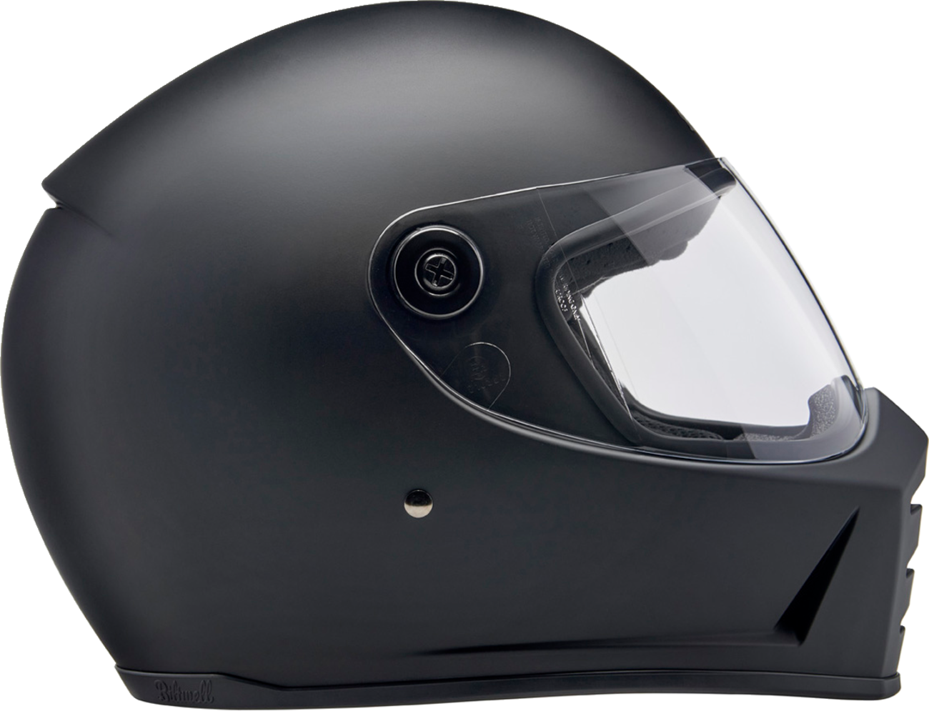 BILTWELL Lane Splitter Helmet - Flat Black - Large 1004-201-504