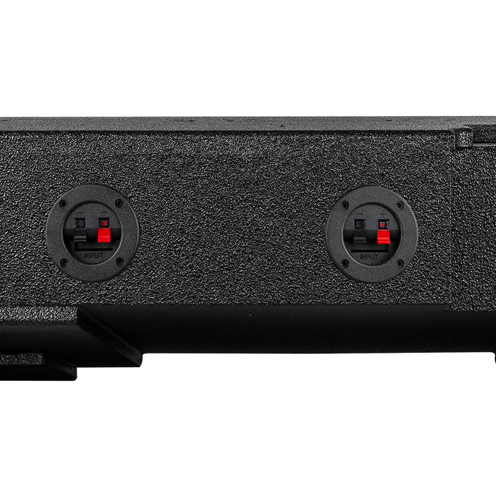 Dual 8" Ported Subwoofer Enclosure For CHEVY Silverado and GMC Sierra Crew Cab 4 Door 14-18