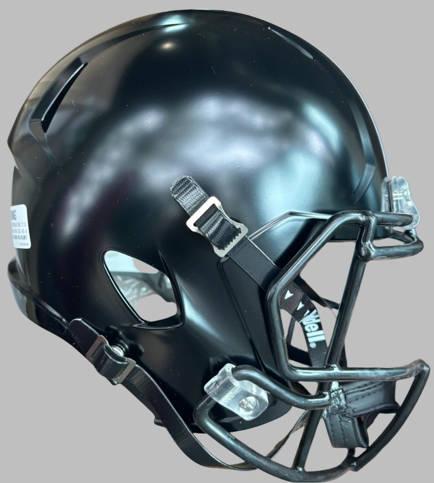 Ohio State Buckeyes Speed Full Size Replica Football Helmet Satin Black with Red Buckeyes - NCAA