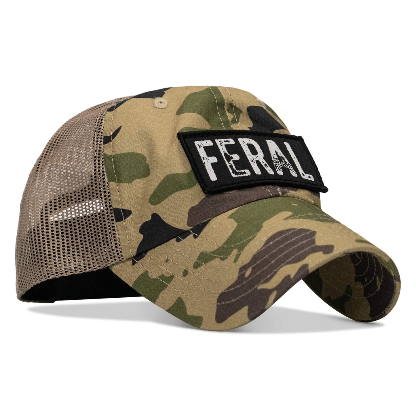 Feral Patch RipStop Mesh Snapback Hat