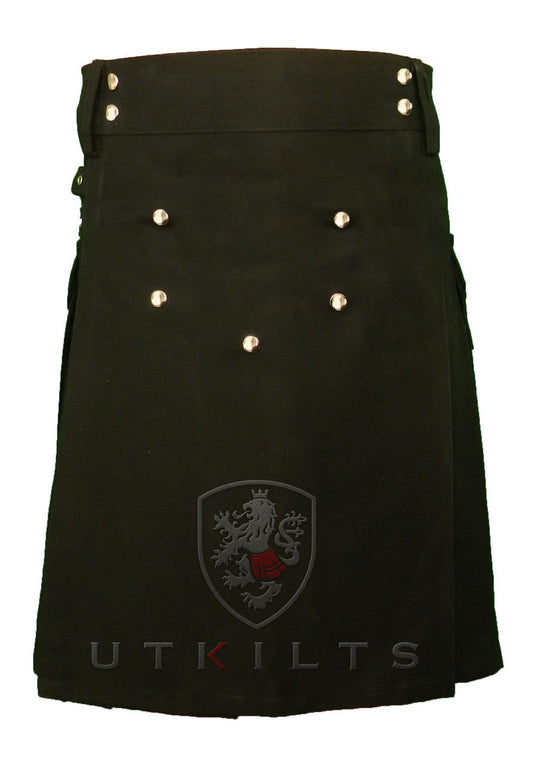 Utility Kilt – GlenTorin, Black