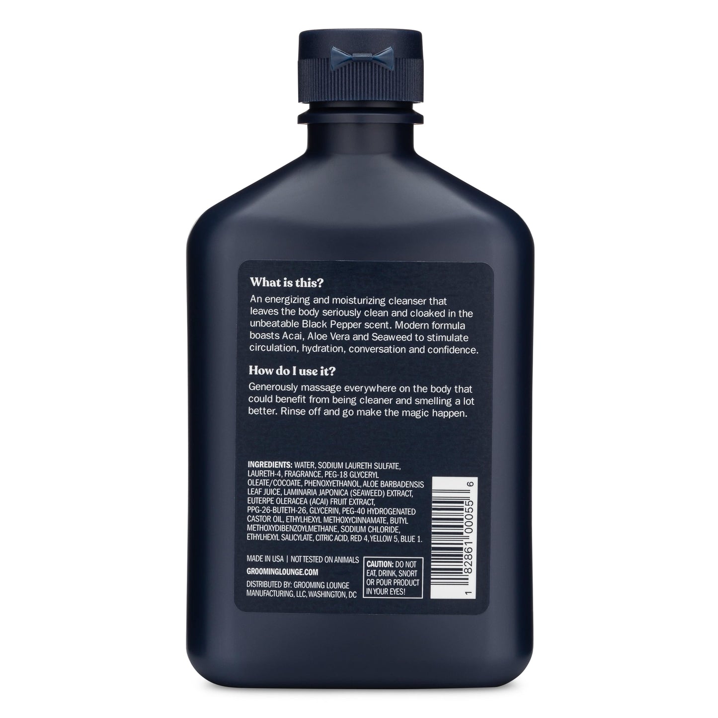 Grooming Lounge Our Best Smeller Body Wash - Black Pepper Body Cleanser