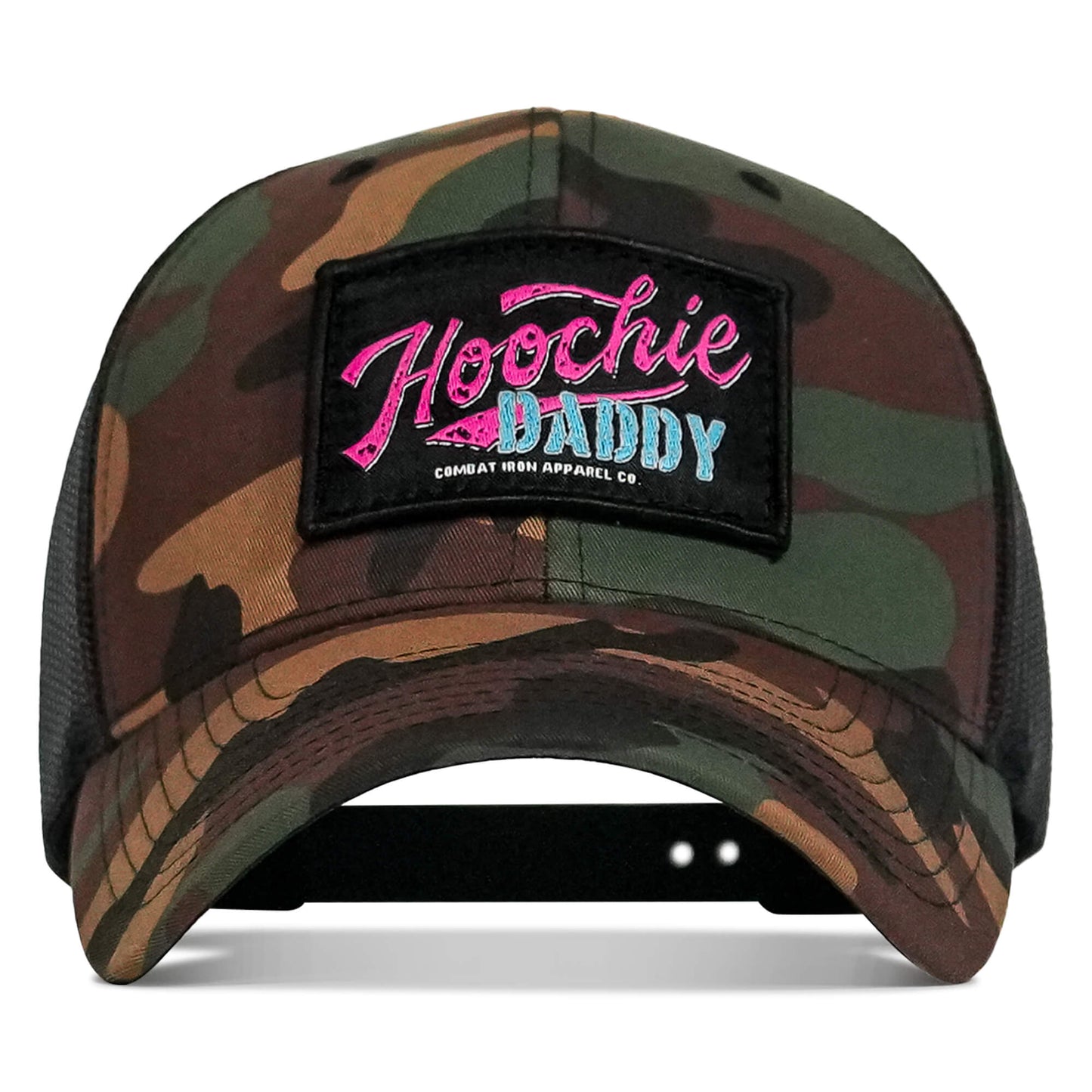 Hoochie Daddy Retro Script Patch Snapback Hat