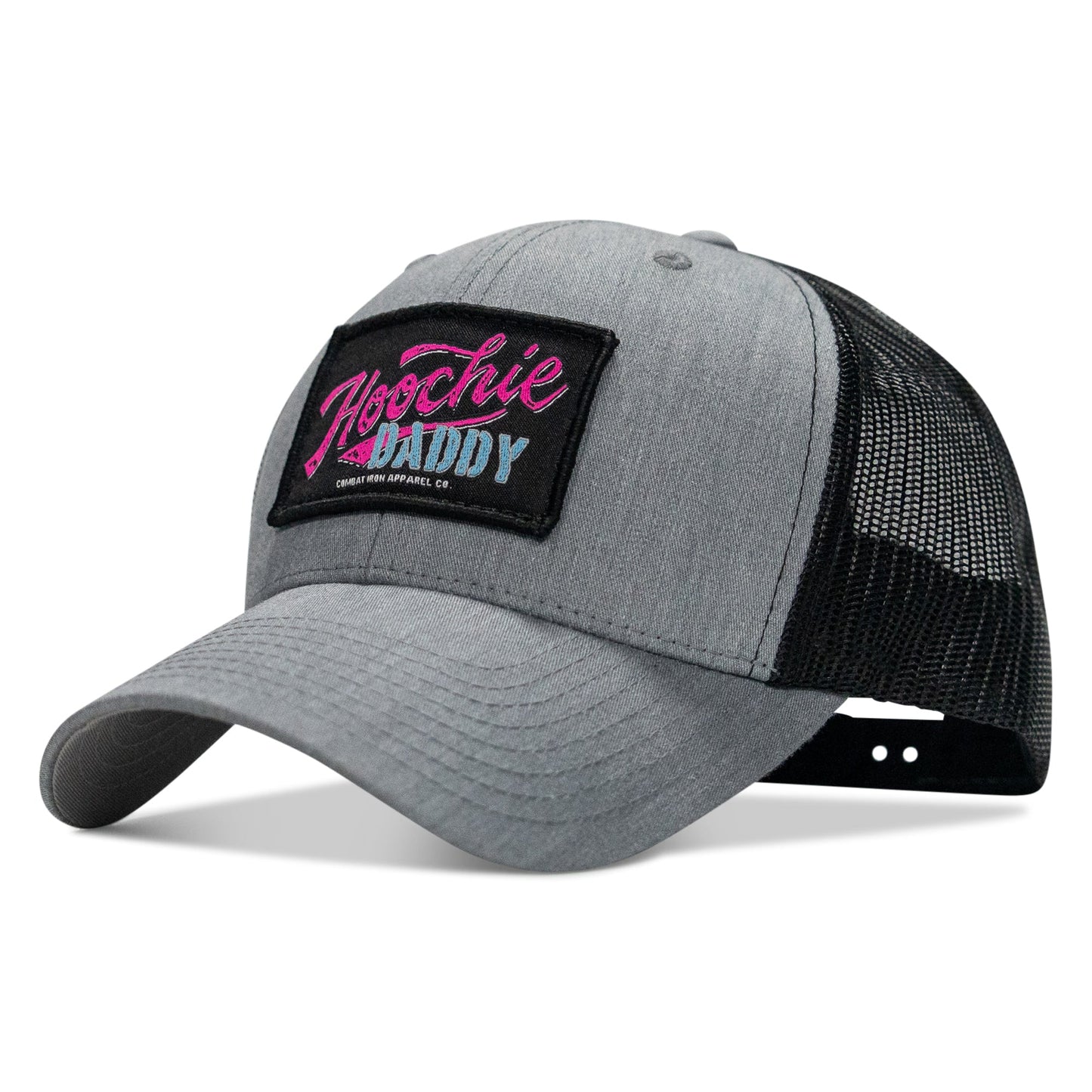 Hoochie Daddy Retro Script Patch Snapback Hat