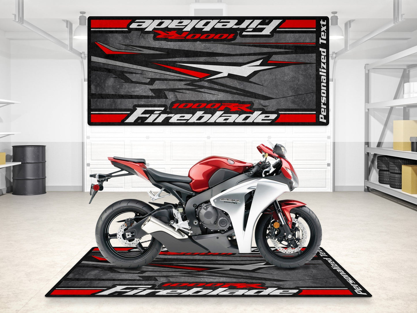 MPM Motorcycle Mat for Honda CBR1000RR Fireblade - MM7243