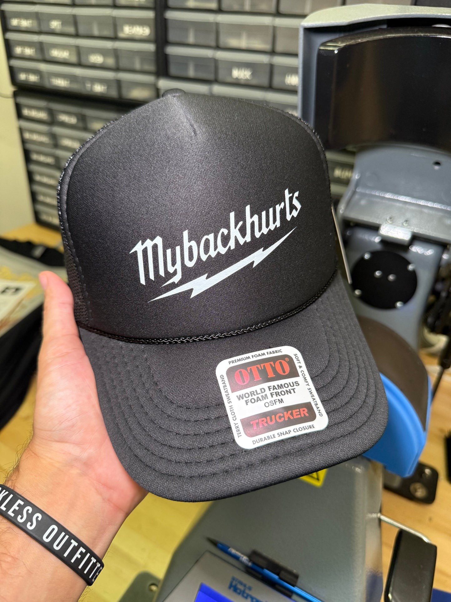 MyBackHurts Trucker Hat