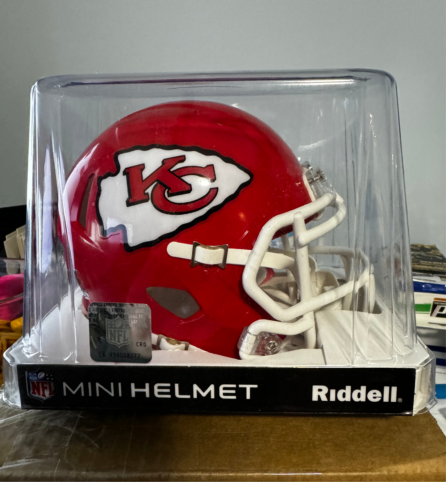 Kansas City Chiefs Mini Speed Football Helmet - NFL