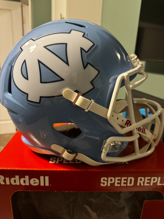 North Carolina Tar Heels Full Size Replica Speed Football Helmet- NCAA